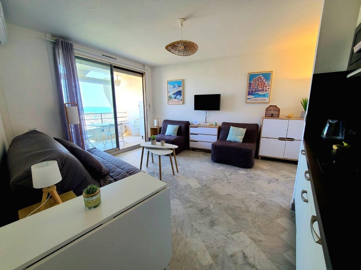 Vue Imprenable Sur Le Port, Proche Plages ! Apartment ลา กร็องเดอ-ม็อต ภายนอก รูปภาพ