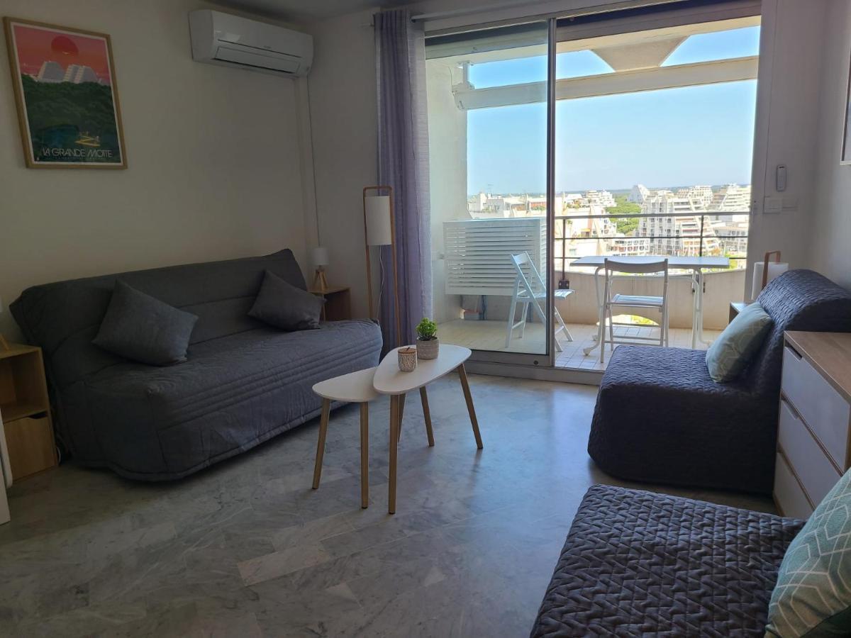 Vue Imprenable Sur Le Port, Proche Plages ! Apartment ลา กร็องเดอ-ม็อต ภายนอก รูปภาพ